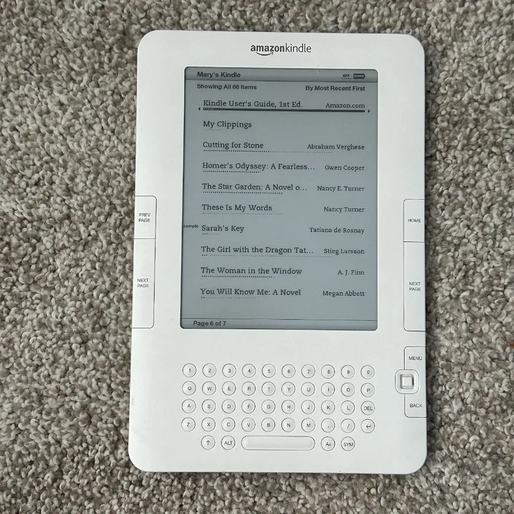 amazon kindle 2nd gen model d00701 📚 2gb